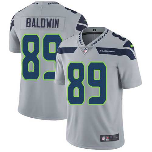 Nike Seattle Seahawks #89 Doug Baldwin Grey Alternate NFL Vapor Untouchable Limited Jersey,We sell and wholesale Nike Seattle Seahawks #89 Doug Baldwin Grey Alternate NFL Vapor Untouchable Limited Jersey on line form chian!